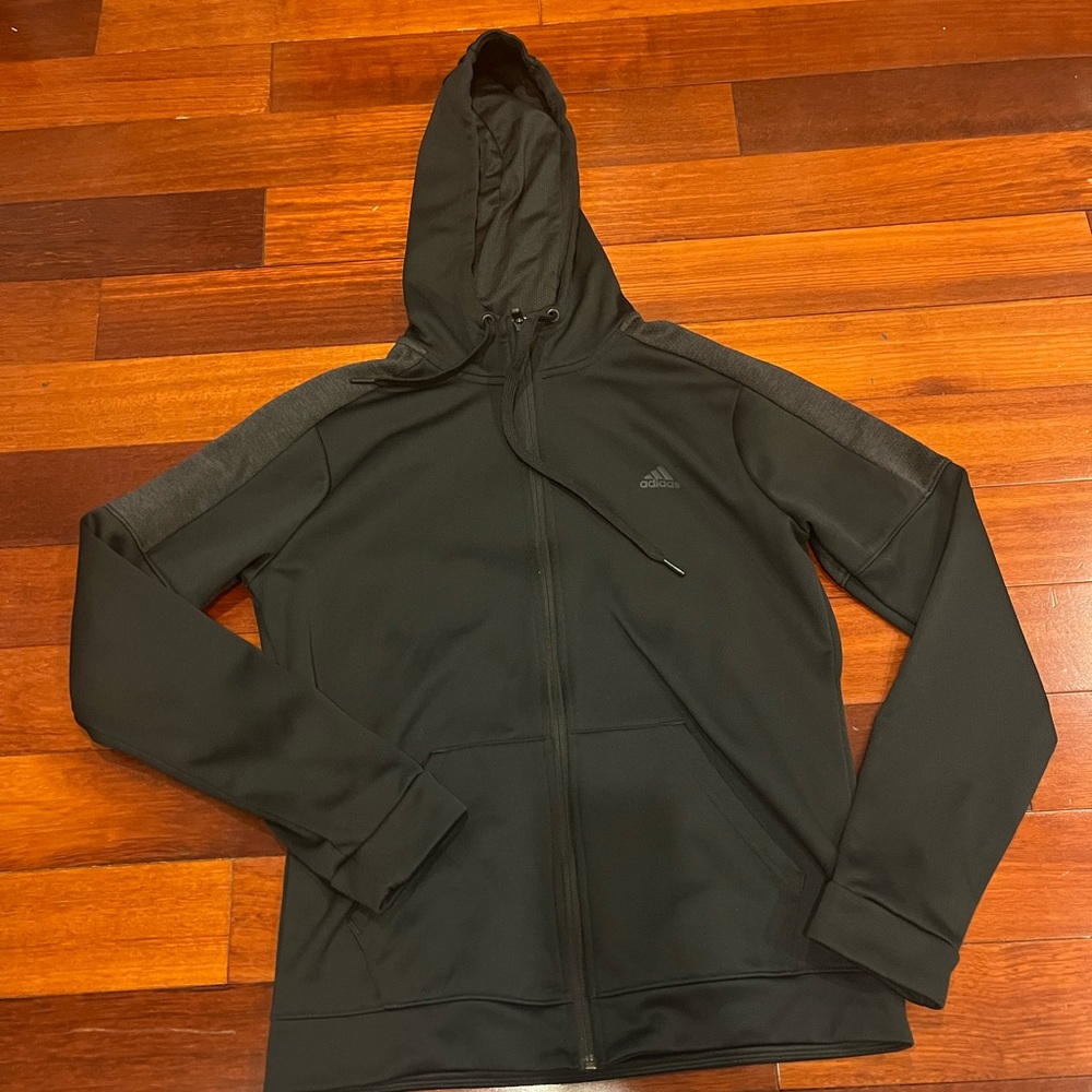 ADIDAS SIZE MEDIUM BLACK CLIMAWARM JACKET